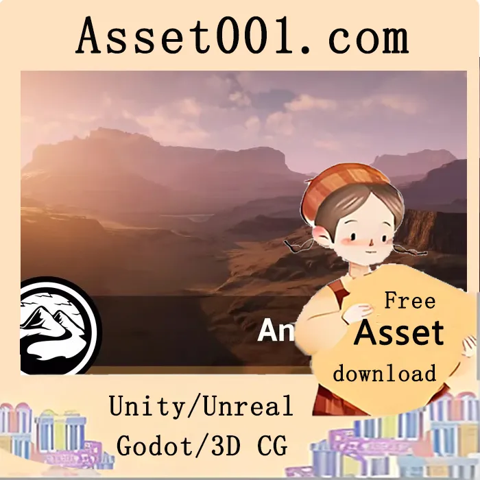 Ancient Canyons - 高质量地形贴图包 v1.0|Ancient Canyons - Stamp Pack v1.0