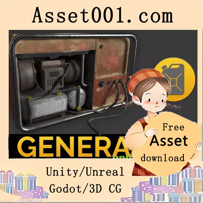 基于射线检测的发电机与燃料系统完整模板|Generator Engine & Fuel System v1.3