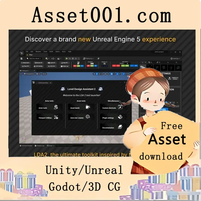 Level Design Assistant 2：终极水平设计工具套件|Level design assistant 2 v5.7