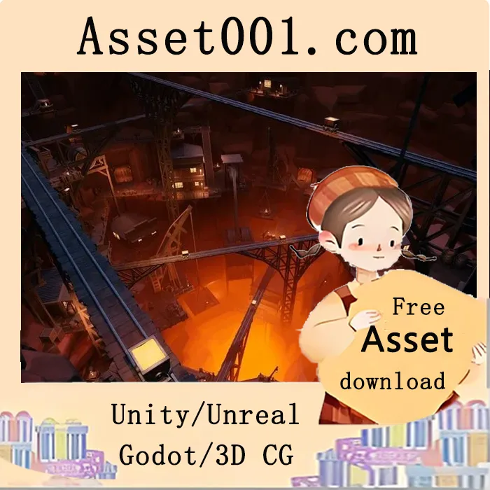 96个高质量资产打造的风格化沙漠矿洞环境|Stylized Desert Mine ( Stylized Stylised Sand Mine Dungeon Desert Desert Mine ) 5.5