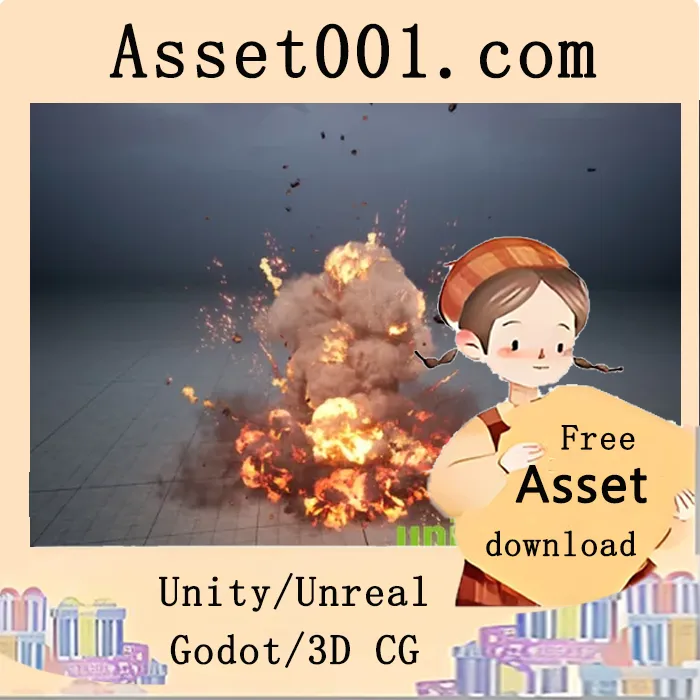 Unity Niagara系统实现的多种真实爆炸特效|NiagaraExplosion01 v4.27+