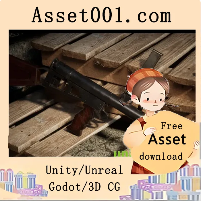 基于虚幻引擎打造的模块化SMG武器及其高质感AAA级视觉资产项目|Owen SMG v5.0-5.2+