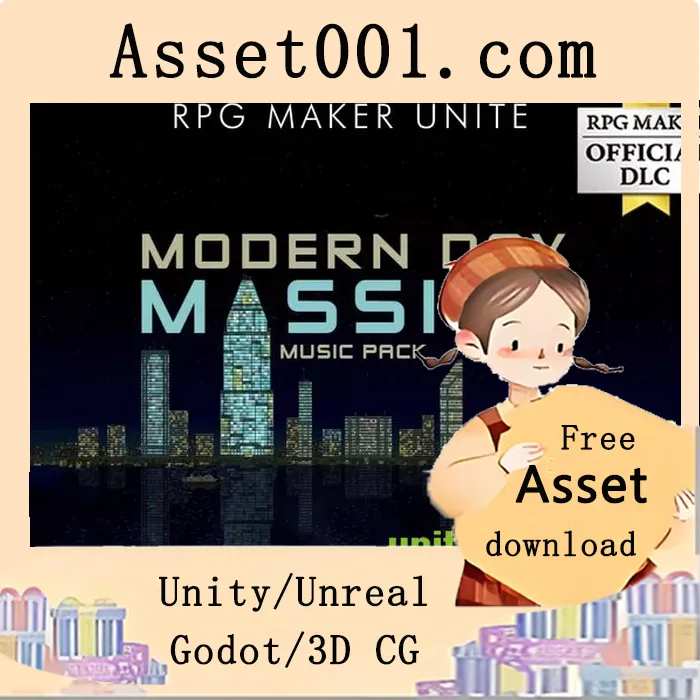 现代风格音乐包：40首涵盖金属、陷阱、交响乐、复古80年代等多样风格的音乐作品|Modern Day Massive Music Pack v1.0 (Source)