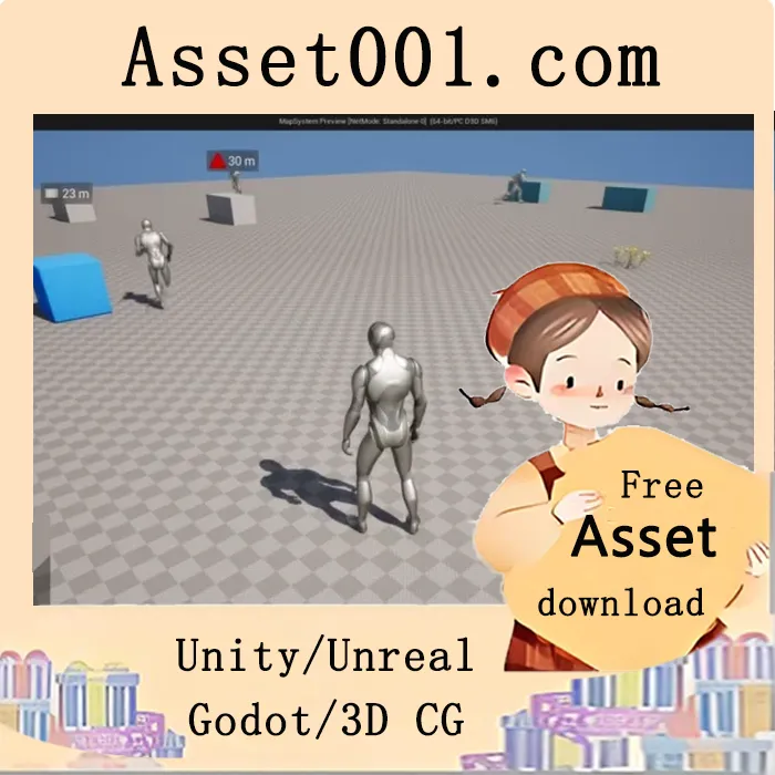 在Unreal Engine 5中构建生产级动态地图与导航系统|Udemy - Unreal Engine 5: Map System (Minimap, Worldmap & Navigation)