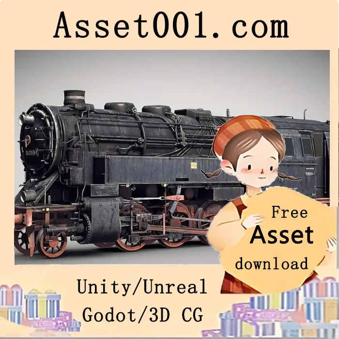 DRG Class 95 布莱斯T-20蒸汽机车3D模型详解：真实感与性能的完美平衡|DRG Class 95 - Prussian T-20 Steam Locomotive