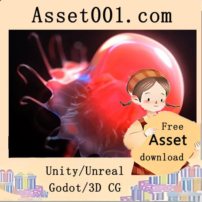 带有V-Ray和Corona支持的海葵生物3D模型：适用于电影级水下场景的可动画化资产|Jellyfish rigged animated, vray, corona