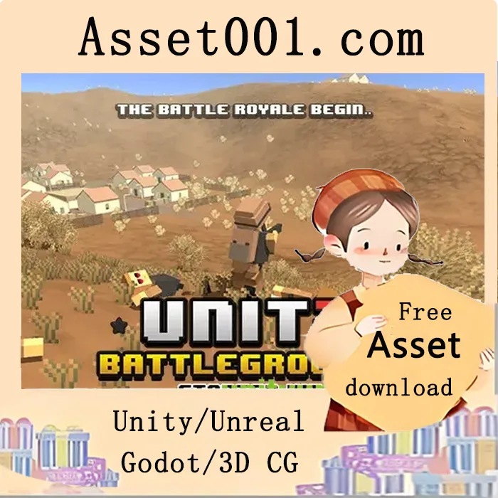 Unity资产商店首款王牌竞技场游戏启动套件，包含自定义的多人在线系统与生存探索元素|UnitZ Battlegrounds v2.0