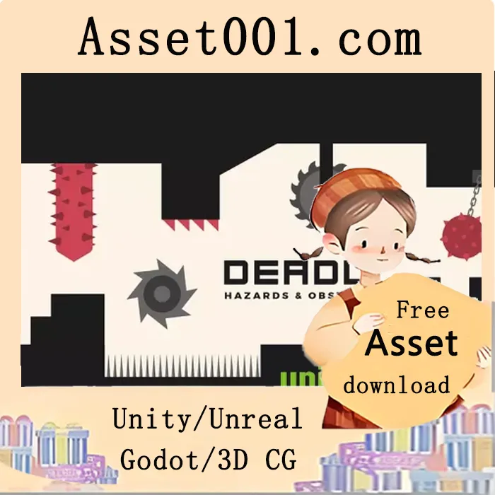 Unity致命危险与障碍物资产（含160+个精灵）|Deadly Hazards & Obstacles v1.0