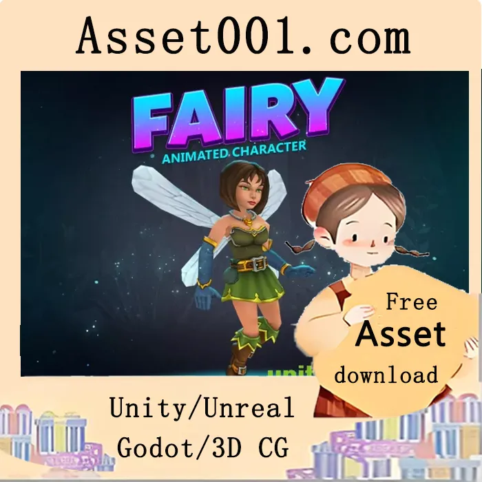 Fairy animated character v1.0