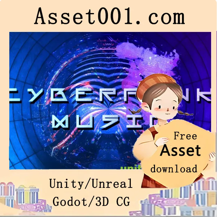 未来科幻风格背景音乐：适用于赛博朋克游戏与影视场景|Neuro Contamination - Cyberpunk Gaming Music Futuristic Glitchy Sci-fi v1.0