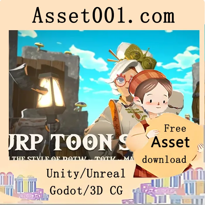 Unity URP卡通着色器v1.0.4：基于ShaderGraph实现的《塞尔达传说》风格渲染效果|URP Toon Shader v1.0.4