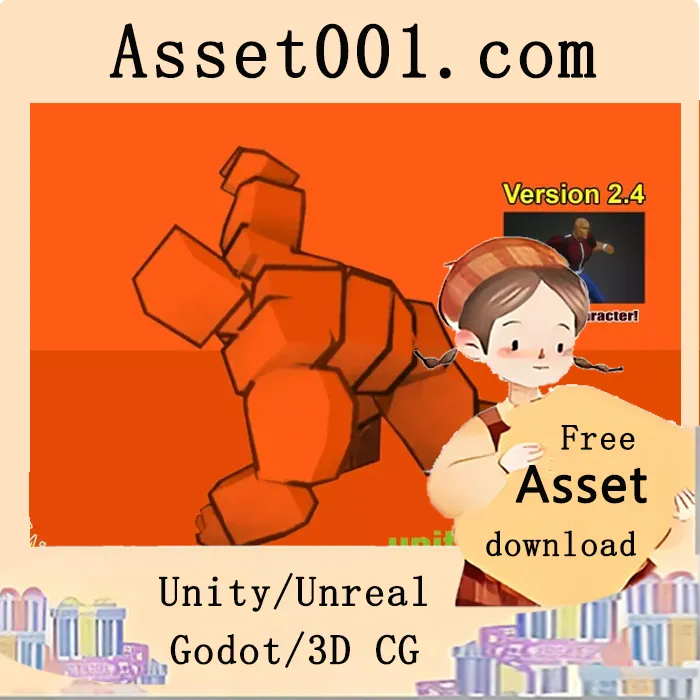 Unity Mecanim 动作包：65个专业制作的重装格斗动画资源|Heavy Fighter Mecanim Animation Pack v2.4