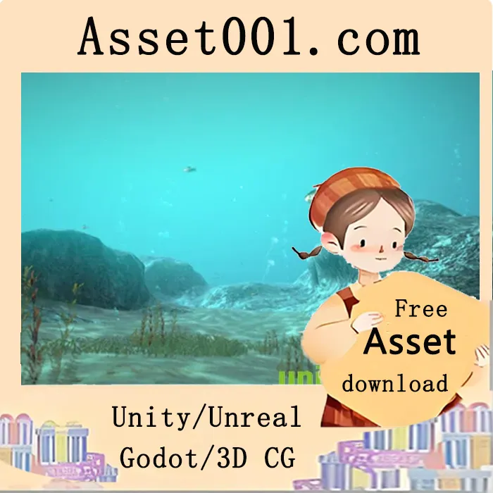 Unity underwater特效包：丰富的海洋环境资源与自定义脚本Shader|Underwater FX v1.6