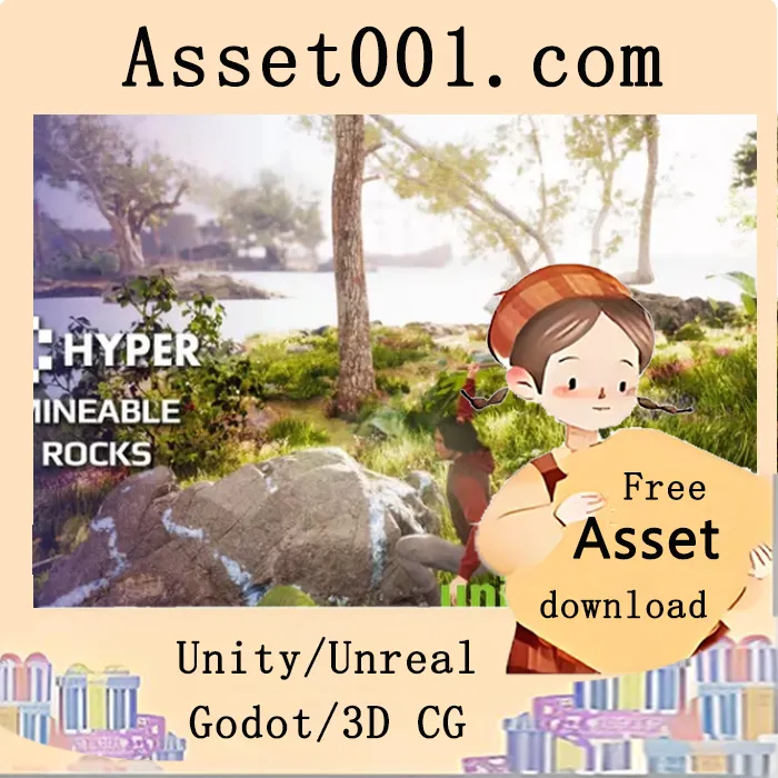 Unity中实现可开采岩石系统：静态与混沌岩石两种模式详解|Hyper Mineable Rocks v2 v5.1+