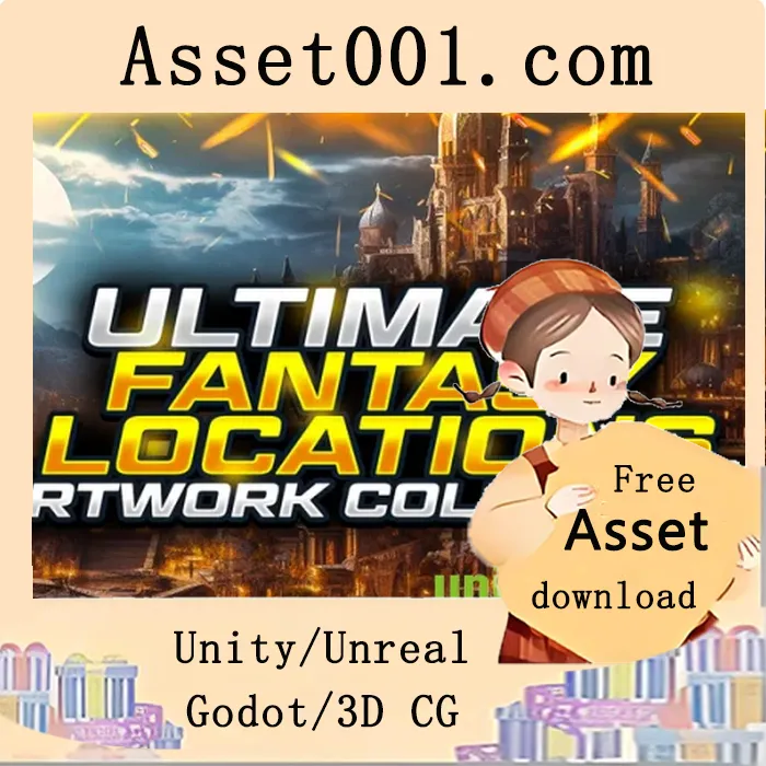 300个精心设计的奇幻地点艺术作品集|The Ultimate Fantasy Locations Artwork Collection - 300+ Locations v5.2-5.3+