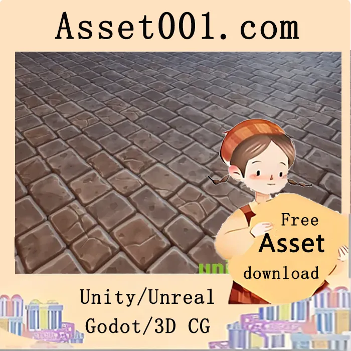 252种风格化砖块纹理资源（2048x2048，可重复拼接）|Stylized Brick Materials v4.27+