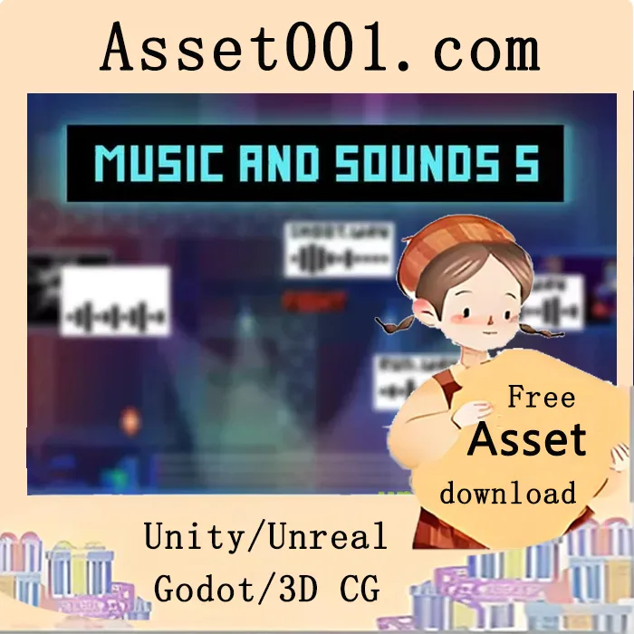 复古未来感音效包5：专为赛博朋克游戏打造的免费音效资源|Retro Futuristic Audio Pack 5 for Cyberpunk Games