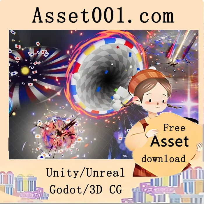 魔术风格特效启动包 v1.5：包含爆炸、光束、光环等多样战斗特效|Jester Magic Stylized VFX Starter Kit v1.5