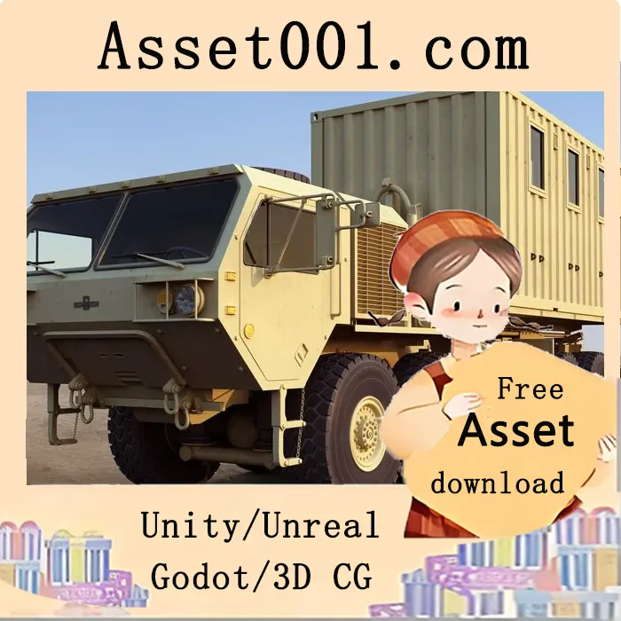 Hemtt M1120 LHS军用运输车3D模型详解|Hemtt m1120 LHS