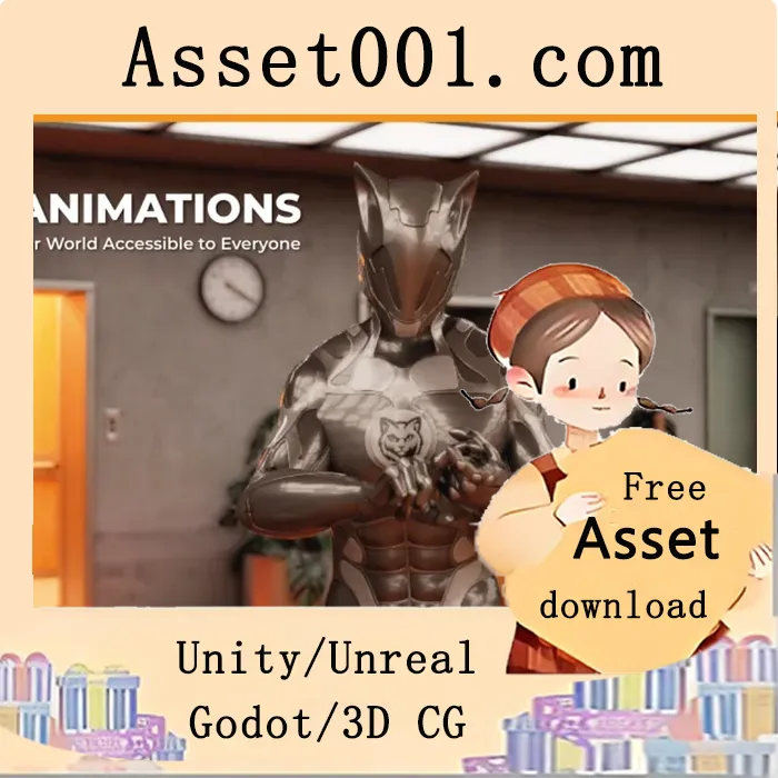 美国手语动画包：字母与常用词汇5.7版|American Sign Language Animation Pack - Alphabet and Common Words 5.7