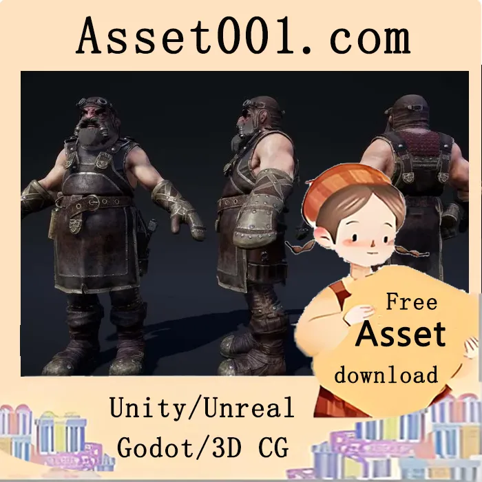 Dwarfs Pack：支持衣物隐藏与APEX布料物理的高质量角色包|Dwarfs Pack