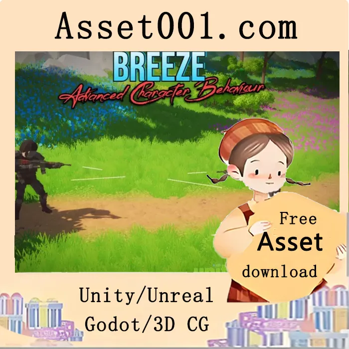Breeze高级角色行为系统：Unity游戏开发的多功能解决方案|Breeze - Advanced Character Behaviour v1.02