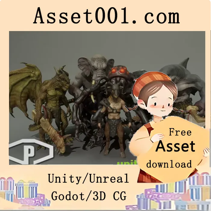 英雄奇幻狼人生物包 Vol.2|HEROIC FANTASY WERE CREATURES PACK VOL 2 v1.1