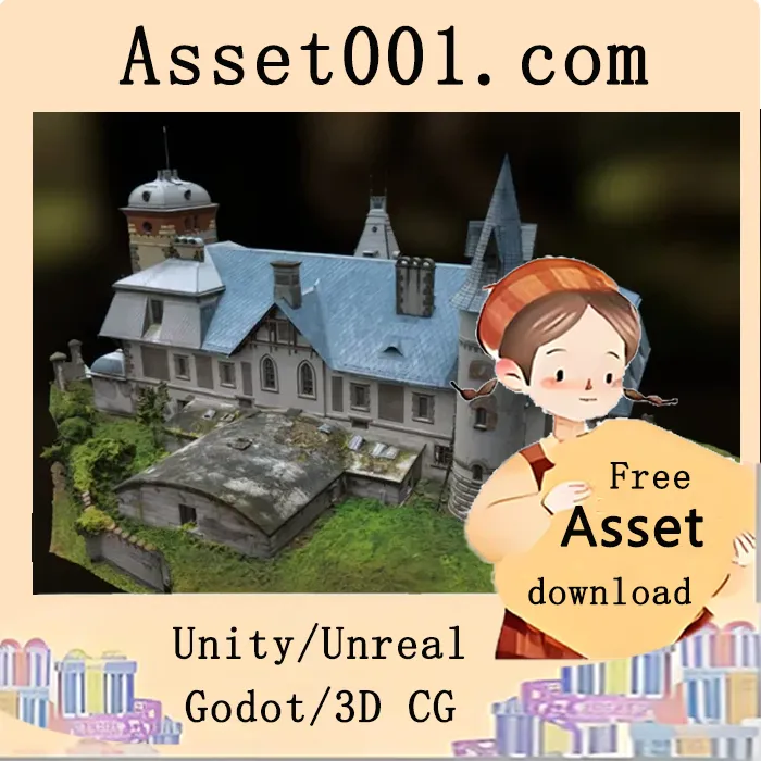 波兰扎莫伊斯基城堡的三维扫描模型：新哥特式建筑的精美再现|Zamoyski Palace In Trzebień, Poland