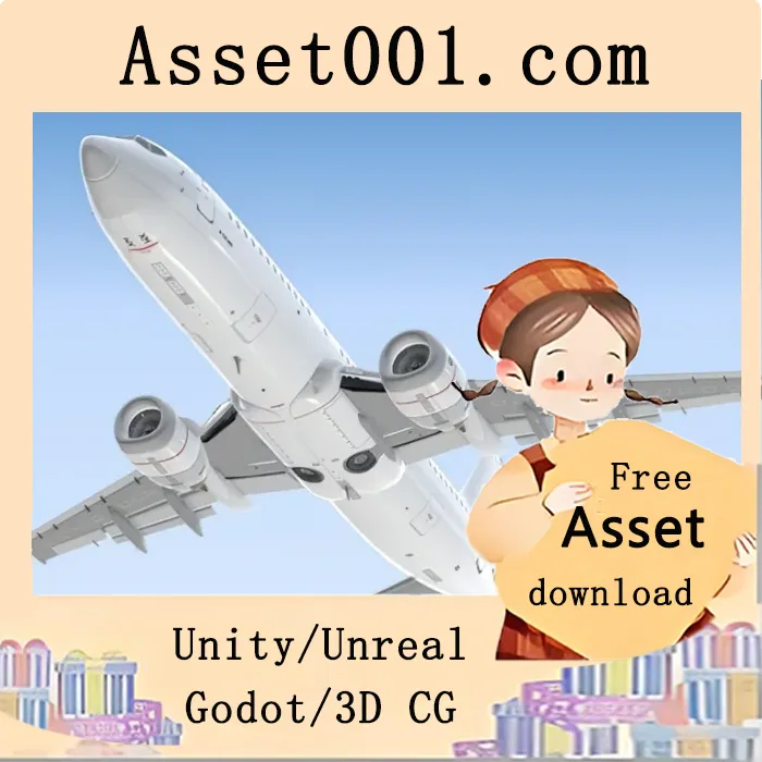 尾翼襟翼动画模型：展示现代飞机升力原理的三维教学模型|Trailing Edge Flaps Animation