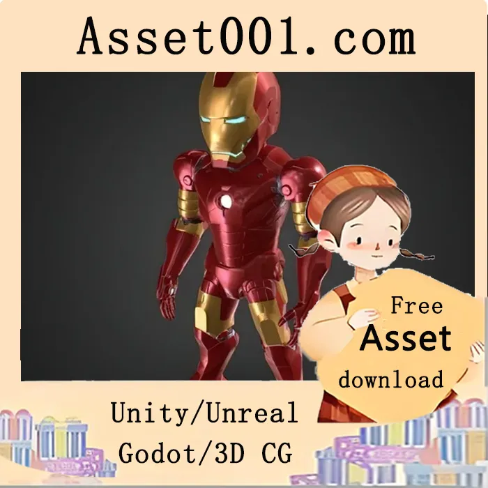 小巧铁人模型：经典英雄的精致还原|Tiny Ironman Rigg