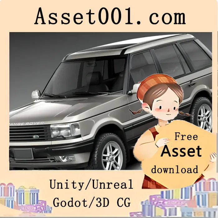 1994年Range Rover II豪华越野车3D模型解析|Range Rover II 1994