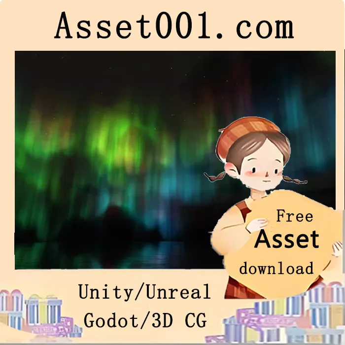 Unity北方极光效果包v1.1.1——支持URP的冬季场景视觉增强解决方案|Northern Lights Pack v1.1.1