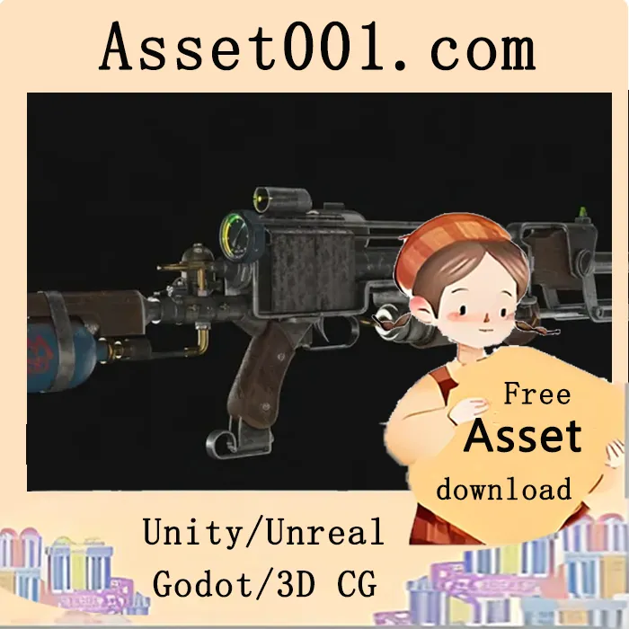 基于《Metro Exodus 2033》的低多边形武器模型创作解析|Metro Exodus 2033 Fan Art