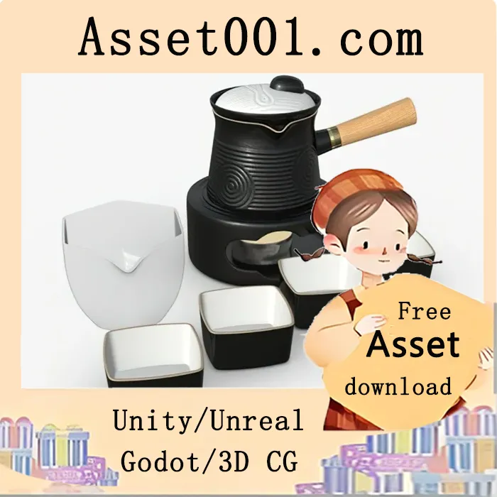 日本Kyusu茶具套装搭配温杯 02|Japanese Kyusu Tea Set With Warmer 02