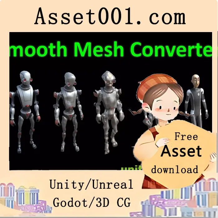 人体模型之间平滑转换工具|Smooth Mesh Converter v1.3