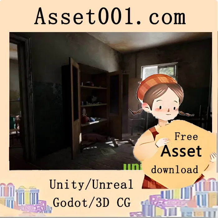 高精度废弃苏联幼儿园环境资源包|Abandoned Soviet Play School v4.22-4.27+