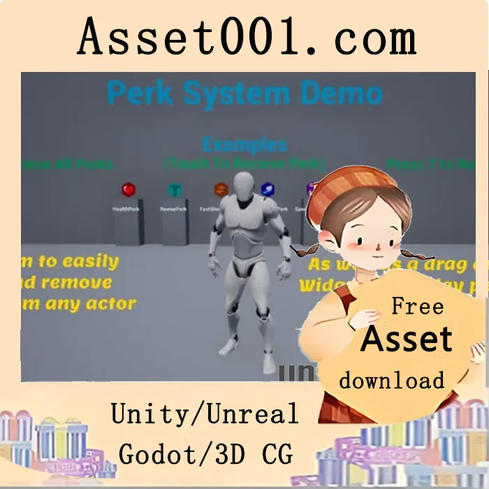 基于演员组件的即插即用天赋系统|Perk System v4.27+