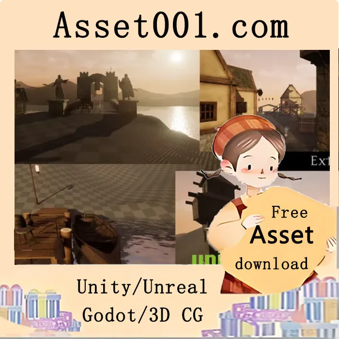 中世纪巨物包：包含314个3D模型的完整资源包|Medieval Mega Pack v4+