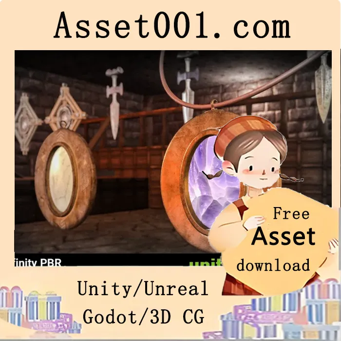 Unity免费资源包：角色配件Bonus文件1|Character Accessories - Bonus Files 1 v1.0