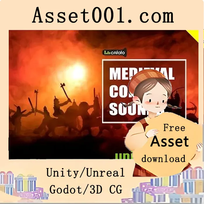 中世纪战斗游戏高质量音效资源包（1100个）|Medieval Combat Sounds v2.0