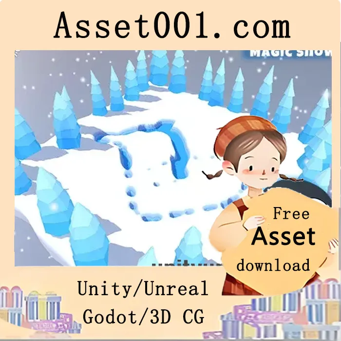 Unity魔法雪效着色器：轻松打造风格化雪景场景|1UP Snow Shader v1.0.1