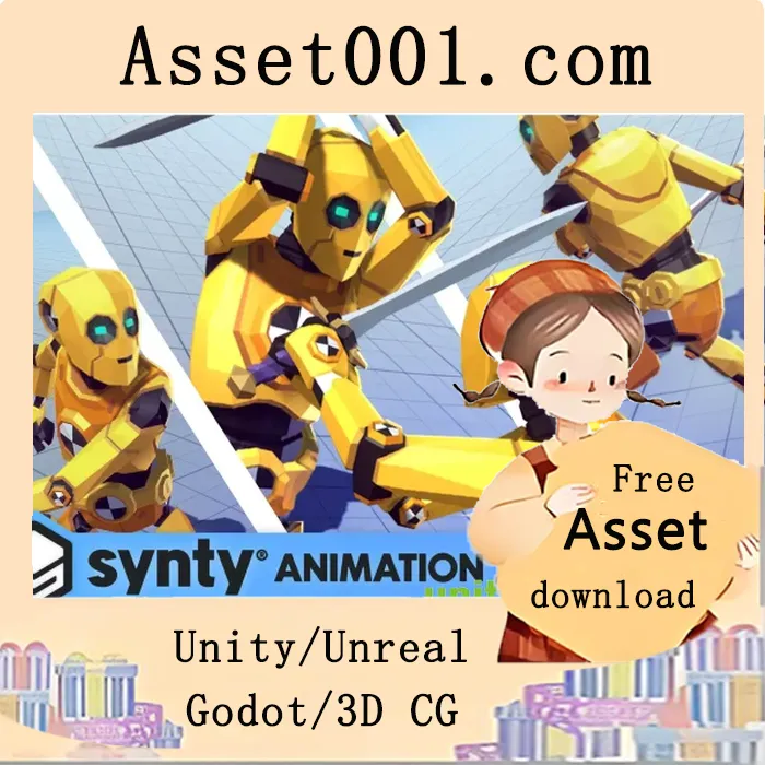 Synty ANIMATION - 剑术战斗动画包（105个手工制作动画）|Synty ANIMATION - Sword Combat v1.2.0