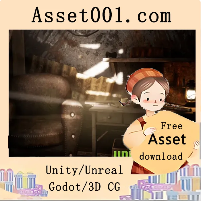 末日公寓场景包：包含4K材质与45个独特末日主题模型|Ruined Apartment v4.24 - 4.27+