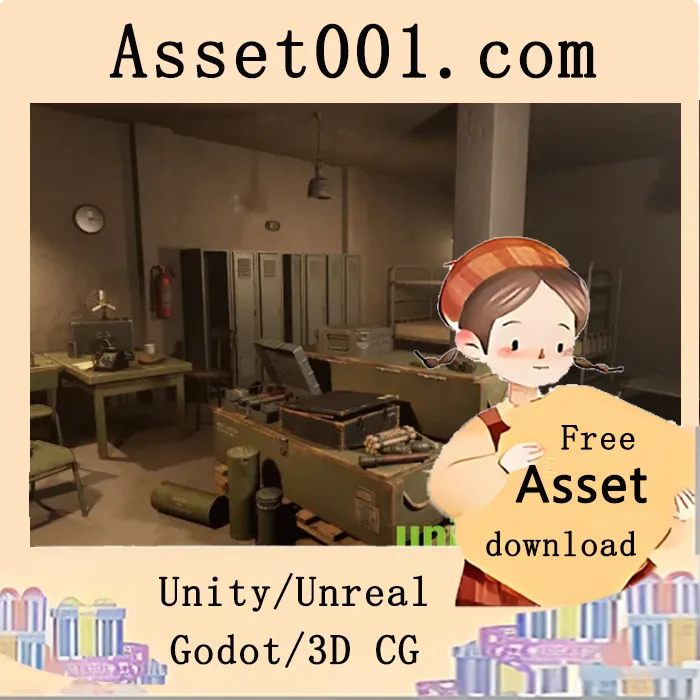 二战德国战壕场景包，包含40个历史真实资产|WW2 German Bunker v4.20-4.27+