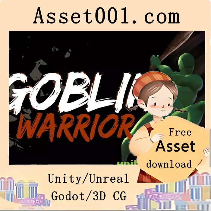 Goblin Warrior AnimSet 动画集支持与功能介绍|Goblin Warrior AnimSet v1.1