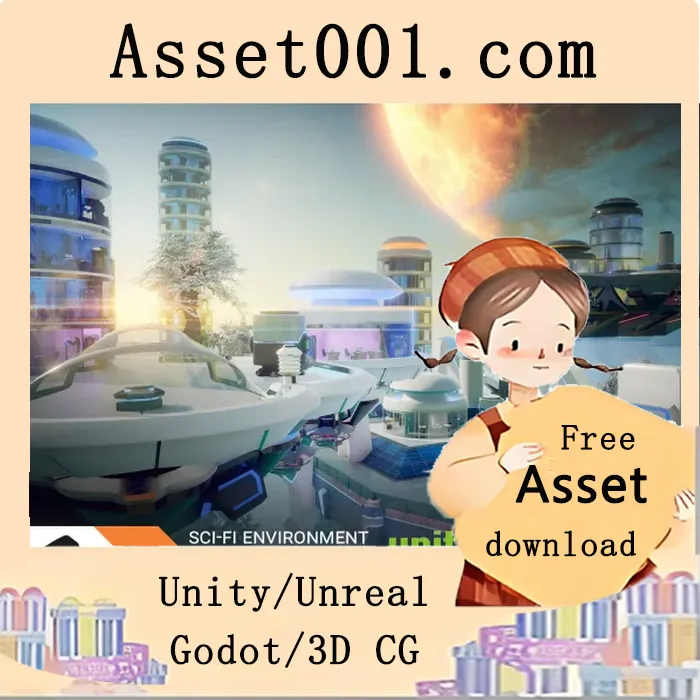 科幻平台城市构建工具：140个模块化预制件打造未来都市|SciFi Platform City v1.1.2