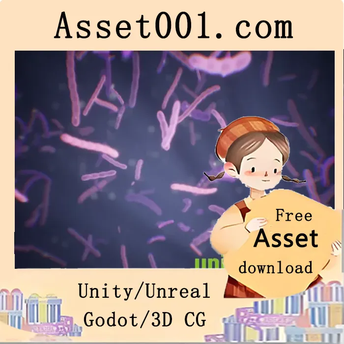 20种常见真实生命微小生物的Niagara粒子系统实现展示|Microscopic Organisms v4.25-4.27+