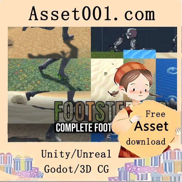 Footstepper：Unity中的完整可扩展脚步系统解决方案|Footstepper: Complete Footstep Solution v1.8.0