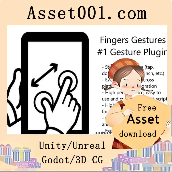 Unity触控手势插件：支持复杂手势识别与新输入系统兼容|Fingers - Touch Gestures for Unity v3.0.14