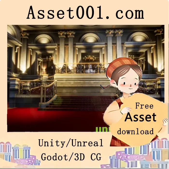 豪华宫殿室内模块化包：轻松构建个性化场景|Palace Interior Modular Pack v4.24-4.27+